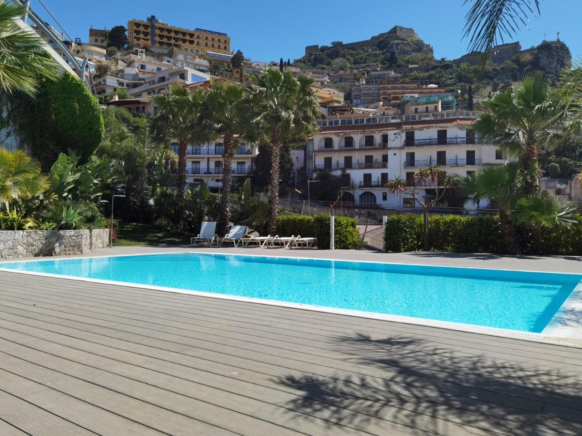 Taormina Lukos House In Center With Pool By Taormina Holidays 외부 사진